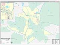 Silver Bow, Mt Carrier Route Wall Map